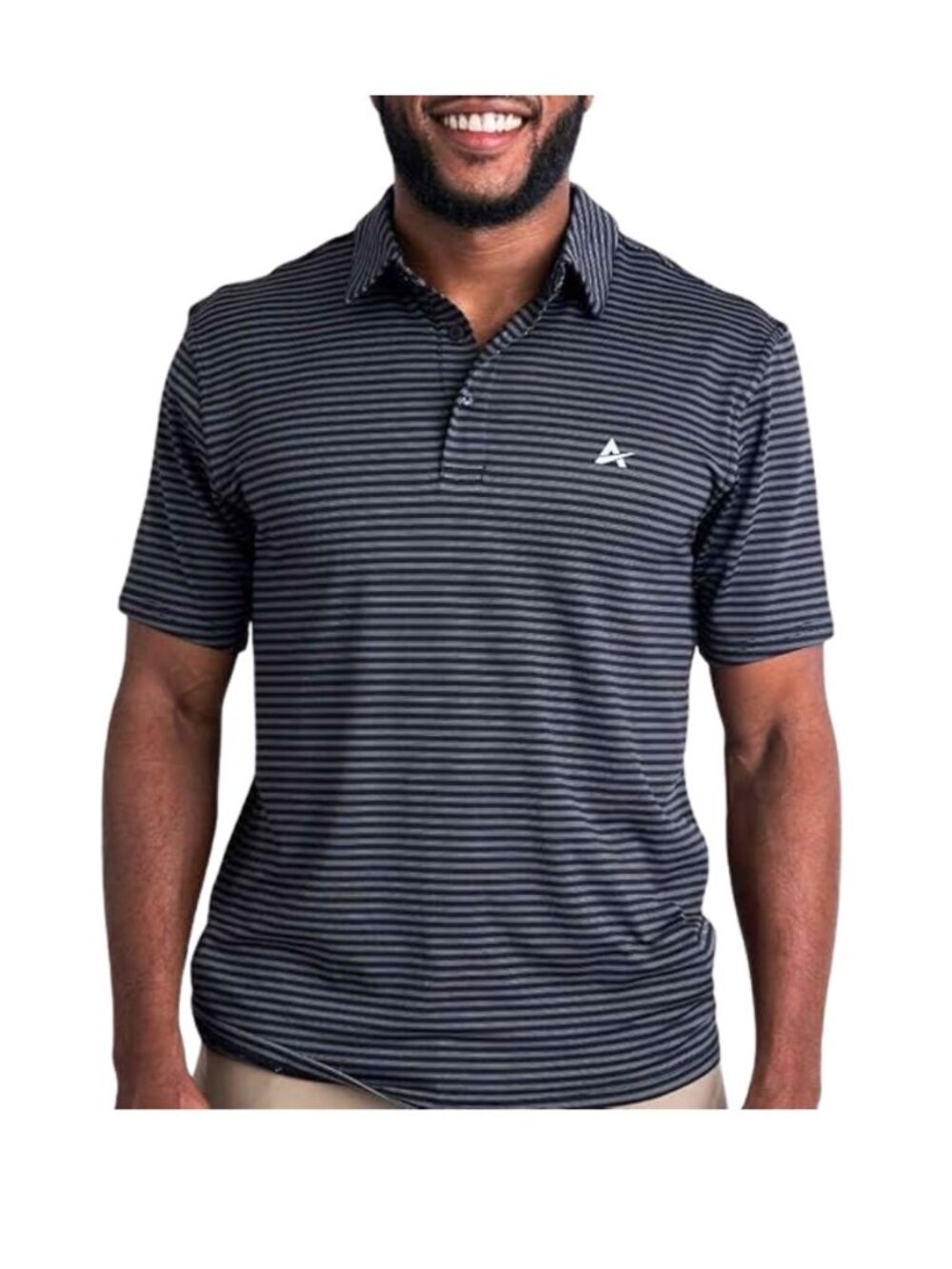 NEW Arctic Cool Mens Polo Instant Cooling Moisture Wicking UPF 50+ Polo, Sz LG